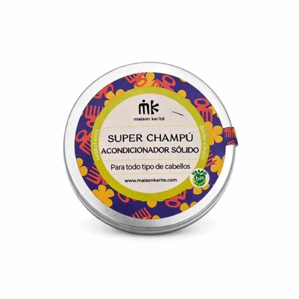 Maison Karité Soido Champú Acondicionador Lata 75g Maison Karité Soido Champú Acondicionador Lata 75g